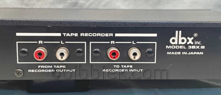 Afbeelding van dbx 3BXiii  3 band dynamic range expander, VG condition.  snn50301843