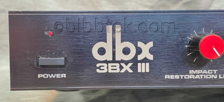 Afbeelding van dbx 3BXiii  3 band dynamic range expander, VG condition.  snn50301843