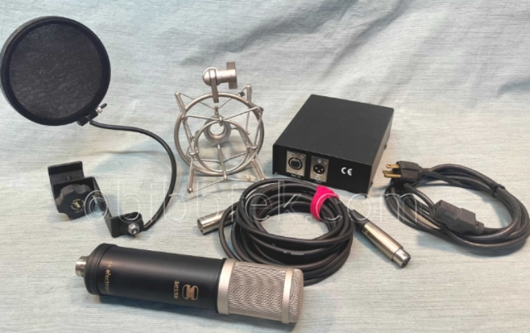 Image sur SE Electronics model SE 5500 large diaphragm, tube condenser microphone.