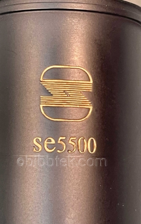 Image sur SE Electronics model SE 5500 large diaphragm, tube condenser microphone.