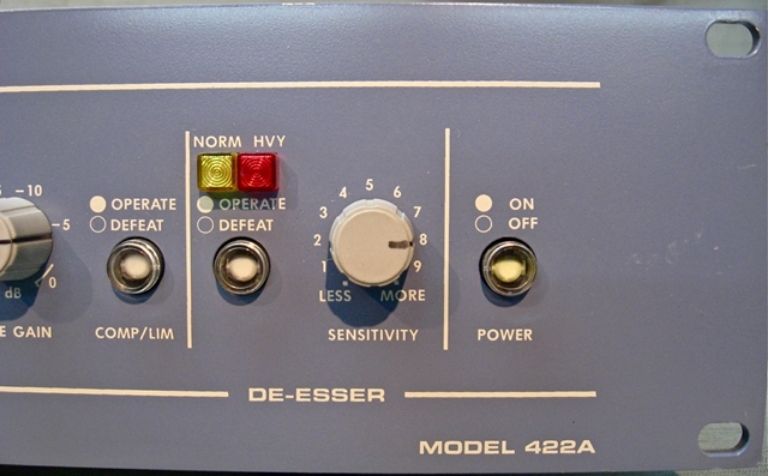 Image sur Orban 422A Limiter/DeEsser sn1446660. SOLD.